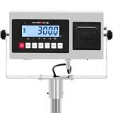 Cântar cu platformă și imprimantă de etichete LCD, 50 x 40 cm, 300 kg / 10 g 3