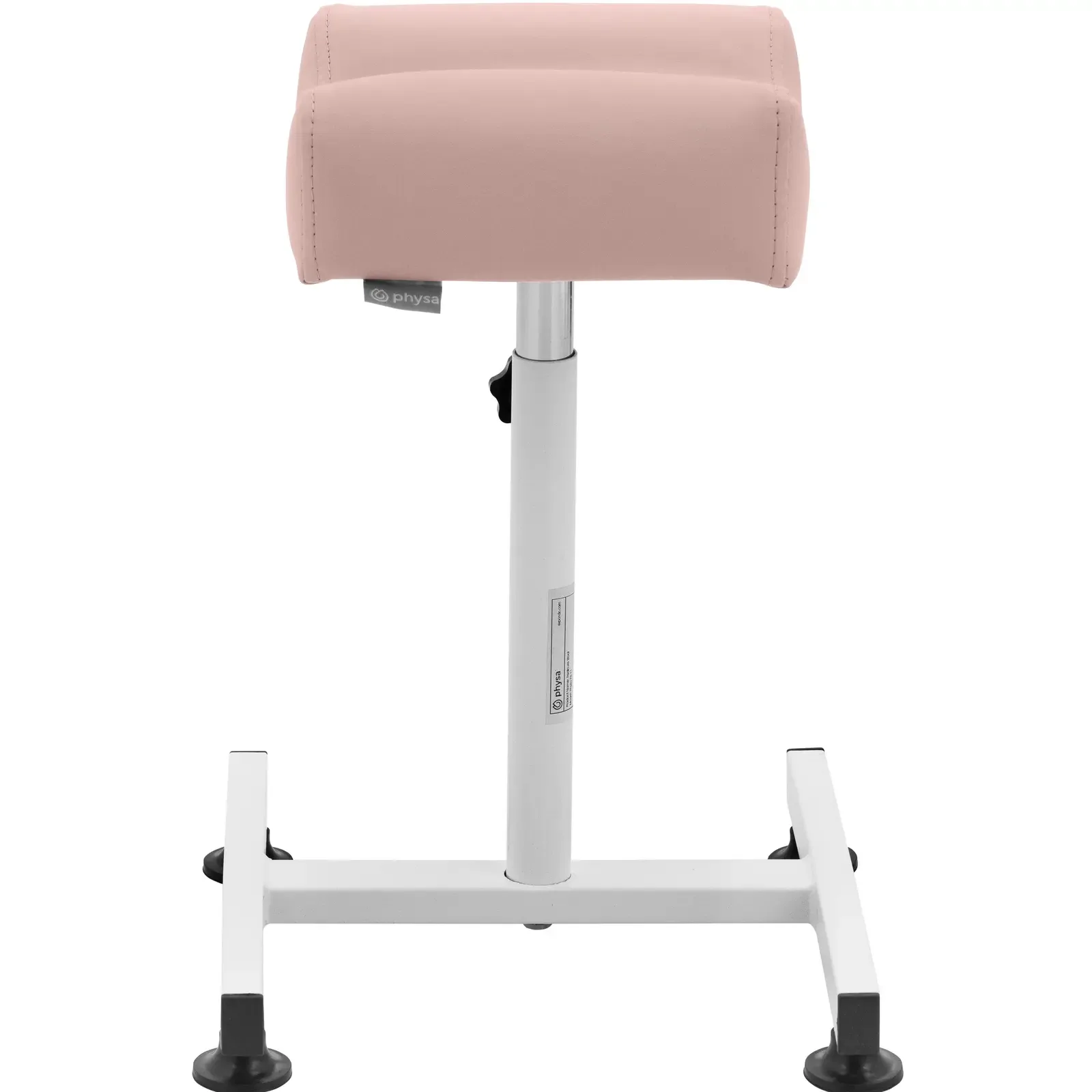Beauty footrest for pedicure 24 x 22 cm, height 47-67 cm - powder pink 5