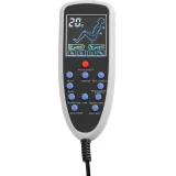 Pediküre-Sessel mit Massagefunktion und elektrischem Fußbad (105 W) – weiß 3