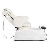 Pediküre-Sessel mit Massagefunktion und elektrischem Fußbad (105 W) – weiß 6