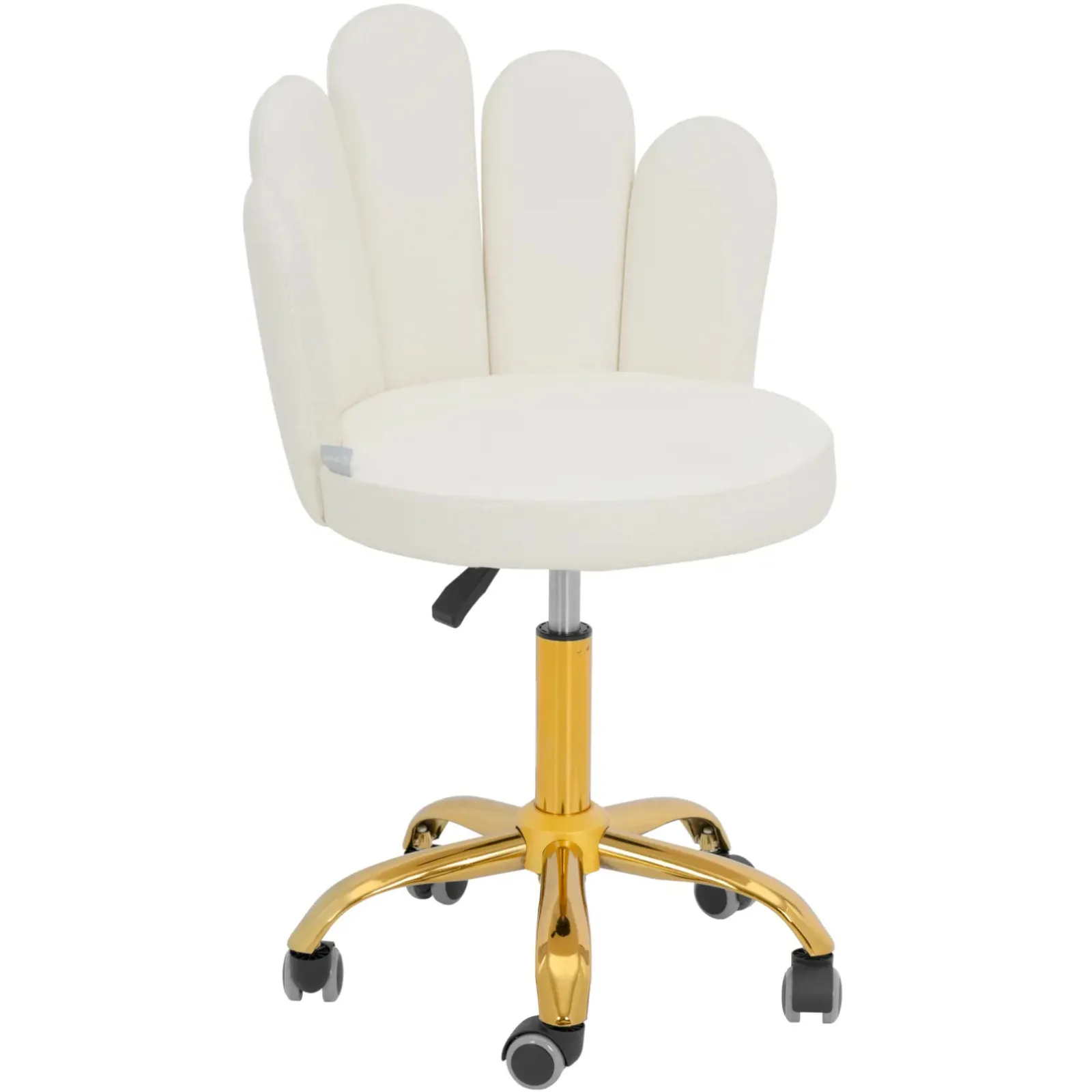 Beheizbarer SPA-Kosmetikstuhl mit 3 Motoren, 200 kg Tragkraft, SAVONA – weiß und gold 6