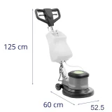Mașină electrică de spălat pardoseli 17'' 5 L 175 rpm 7