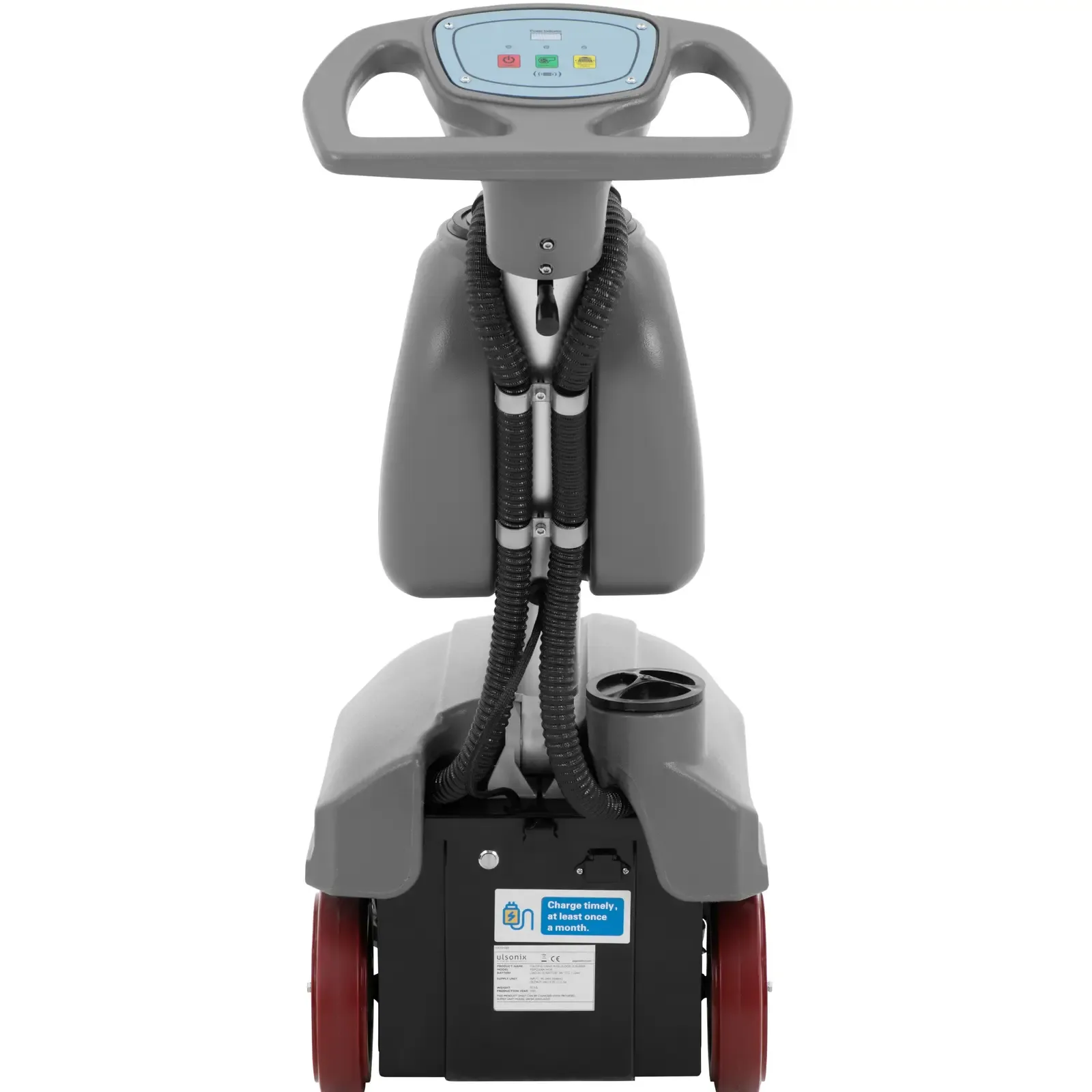 Akkus padlótisztító 35 cm 7 l 200 fordulat/perc 6