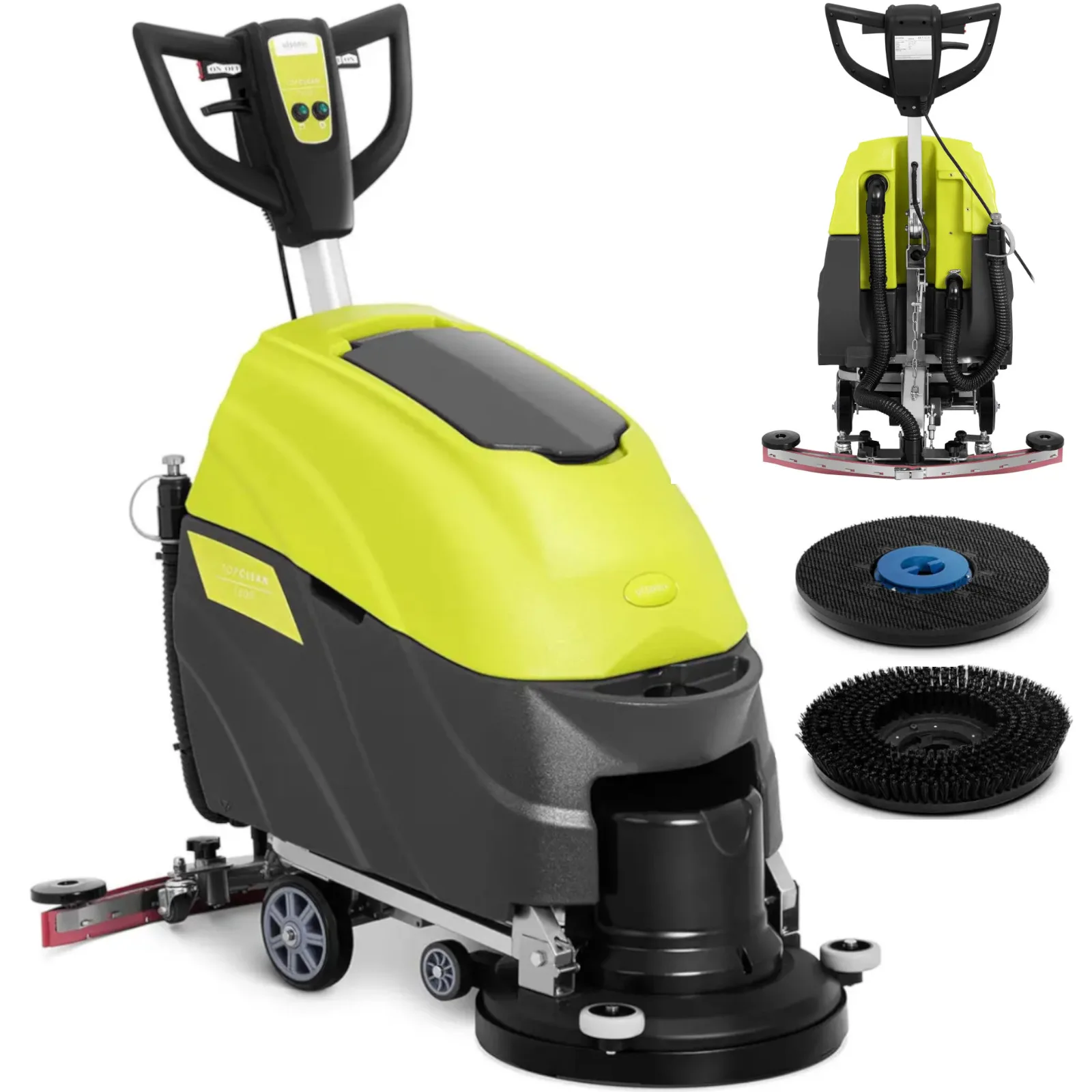 Elektromos padlótisztító 457 mm 155 fordulat/perc 1600 W