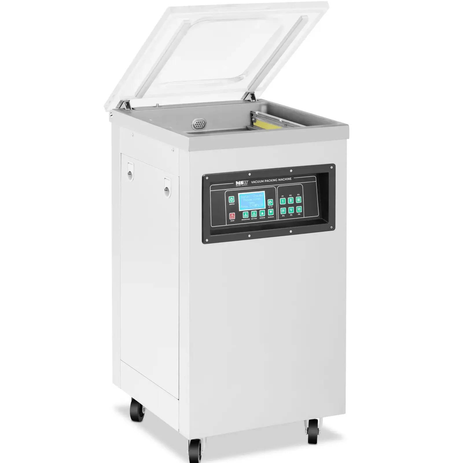 Samostojeći LCD vakuumski aparat s komorom, 40 cm, 900 W, za hranu i elektroniku 2
