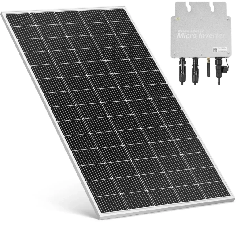 Erkélyes fotovoltaikus rendszer, 300 W-os napelem - készlet