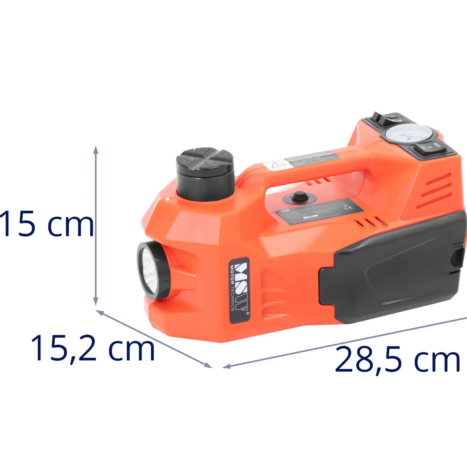 Elektrický zdvihák pre autá do 5 t, 12 V 7