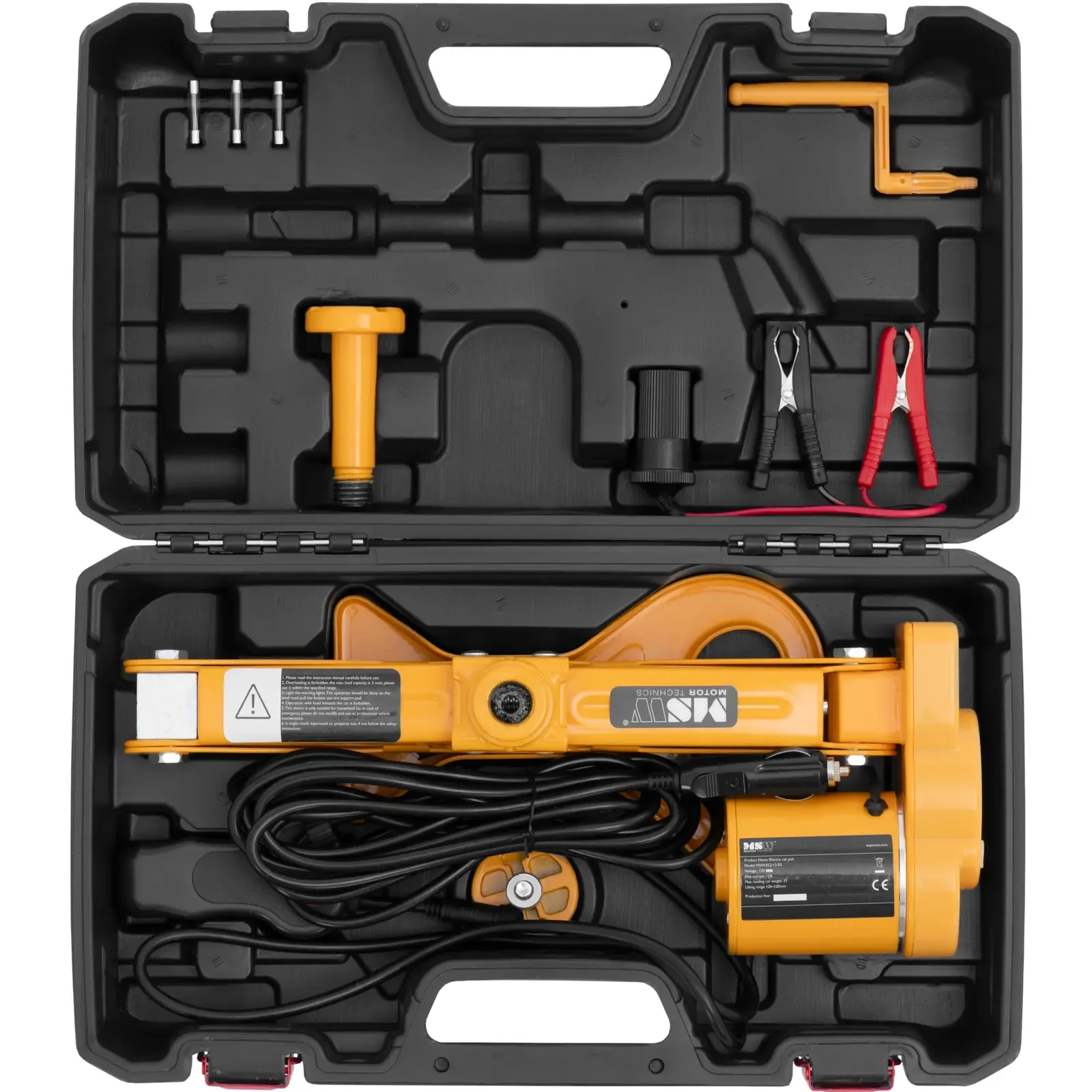 Elektrický nožnicový zdvihák, do 3 t, 12 V 4
