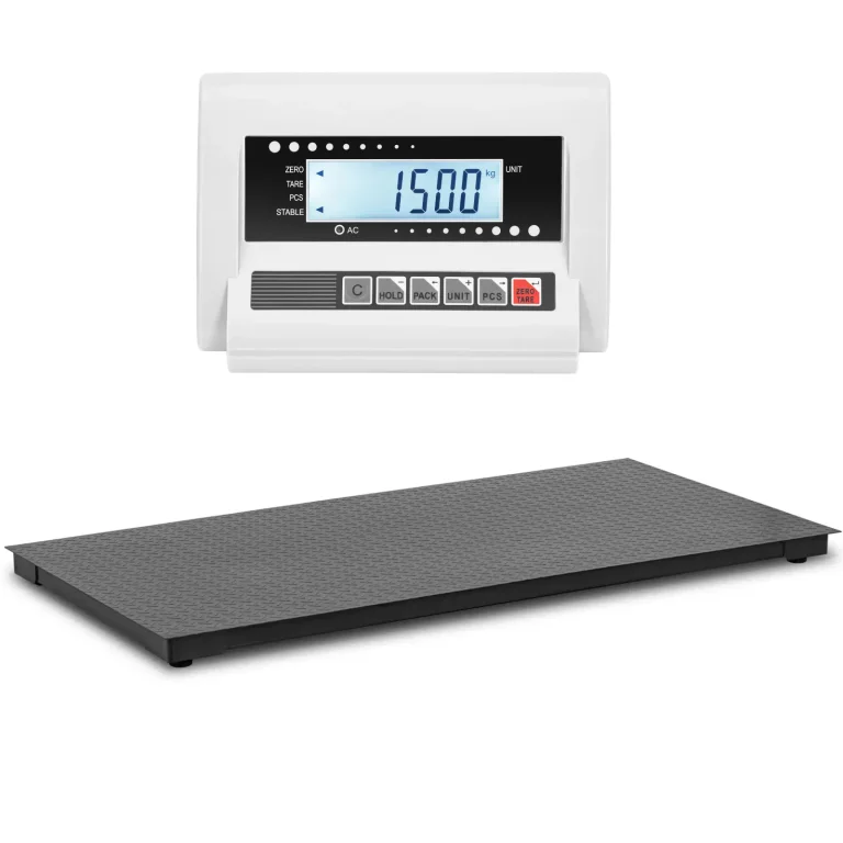 Állatorvosi mérleg állatok számára 100 x 200 cm 1,5 t / 2 kg