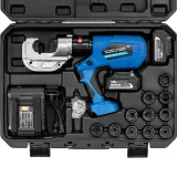 Akumulátorový lis na lisovanie káblov 16–400 mm² 120 kN 5