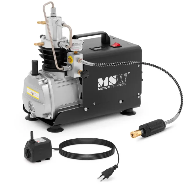 PCP 300 bar 230 V 1800 W vízhűtéses légkompresszor