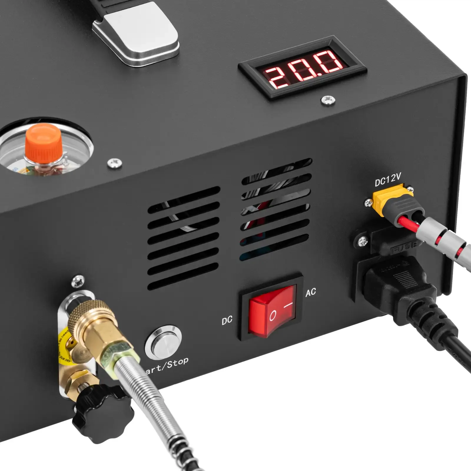 PCP 300 bar 12/220 V 350 W sűrített levegő kompresszor 4