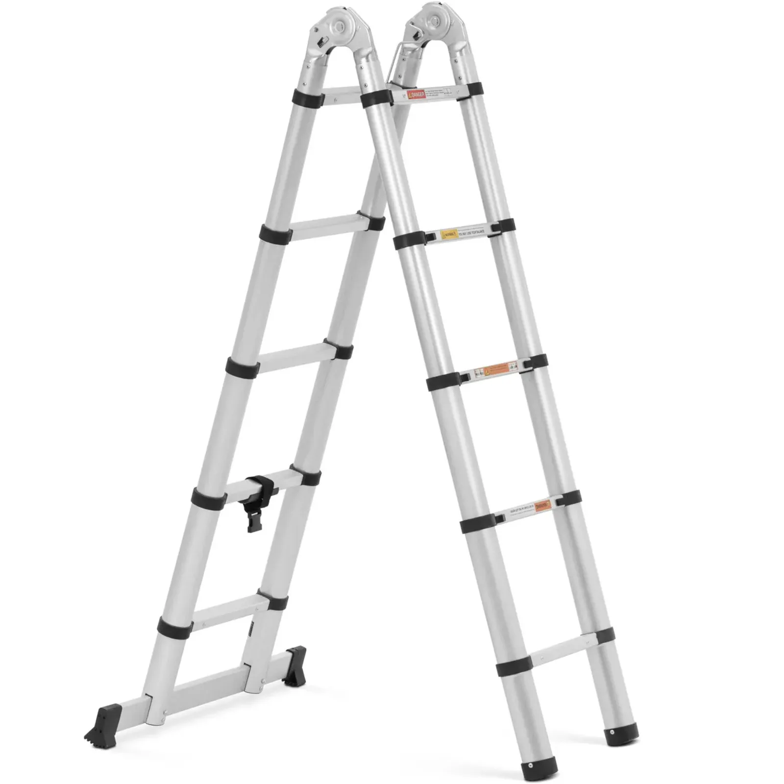 12-stepeni aluminijski teleskopski ljestve, 0,85–1,85/3,8 m 2