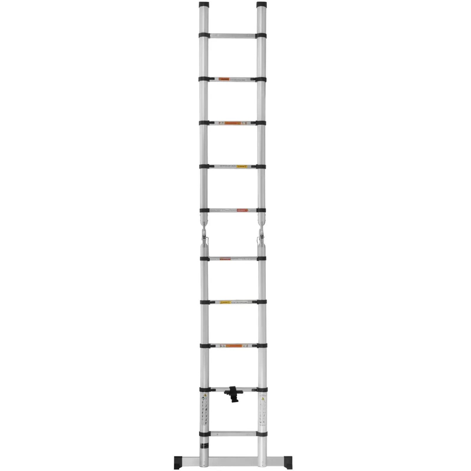 12-stepeni aluminijski teleskopski ljestve, 0,85–1,85/3,8 m 6