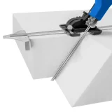 Vrući nož za rezanje polistirena s nasadnim rezačem od 250 mm, 500 °C, 250 W - set 7