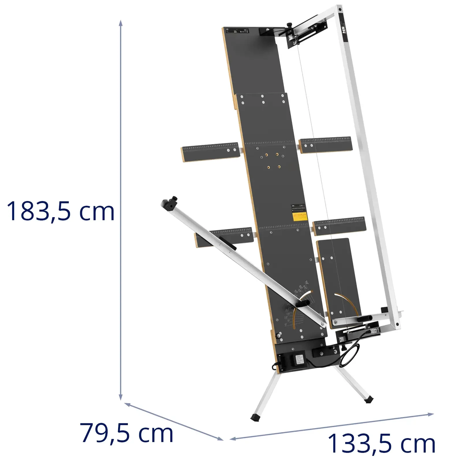Maszyna przecinarka do styropianu ze wspornikiem dł. 1300 mm gł. 330 mm 200 W 7