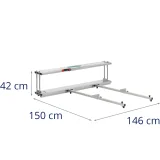 Manuelle Schneidemaschine für Mineralwollrollen bis zu 1300 mm 7