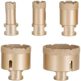 Fierăstraie diamantate pentru polizoare unghiulare 20/25/35/55/68 115 mm M14 - set 3