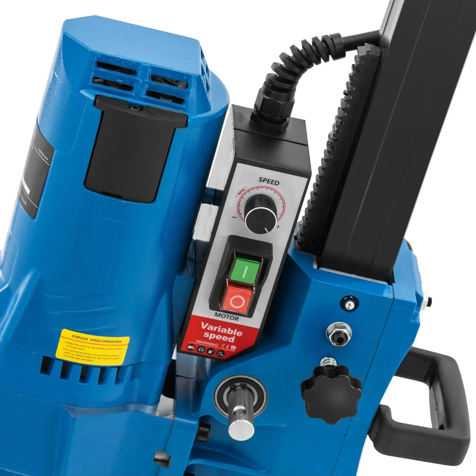 Vertical diamond drill for concrete and asphalt with tripod, 550 rpm, 3300 W 3