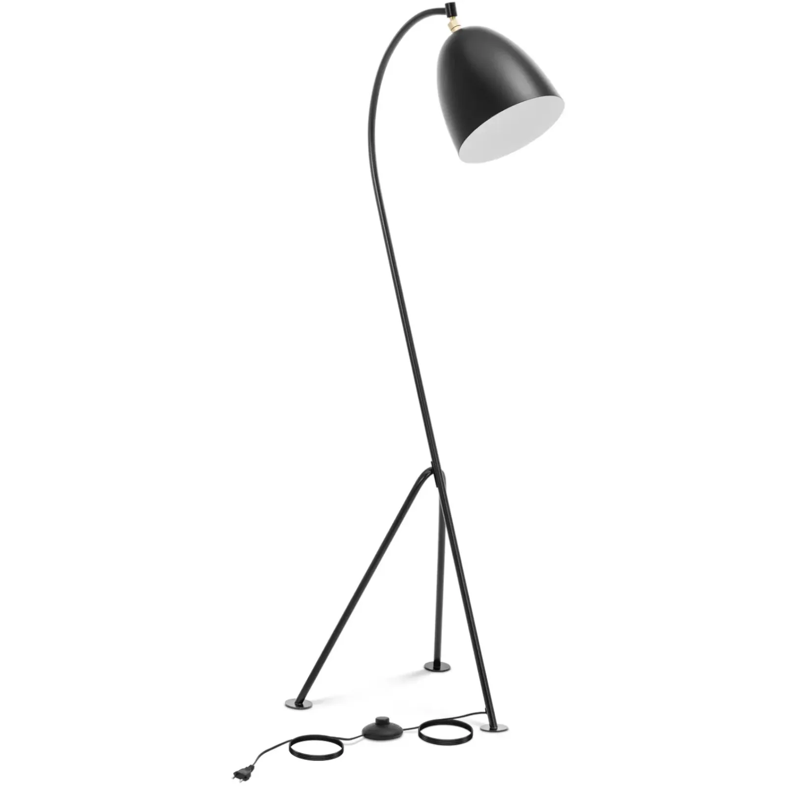 Fém állólámpa állítható árnyékkal, E27, 125 cm