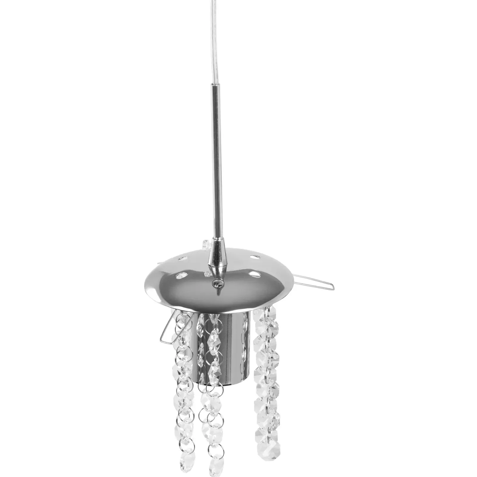 Modern 4-light ceiling lamp, E27 - smoked glass 3