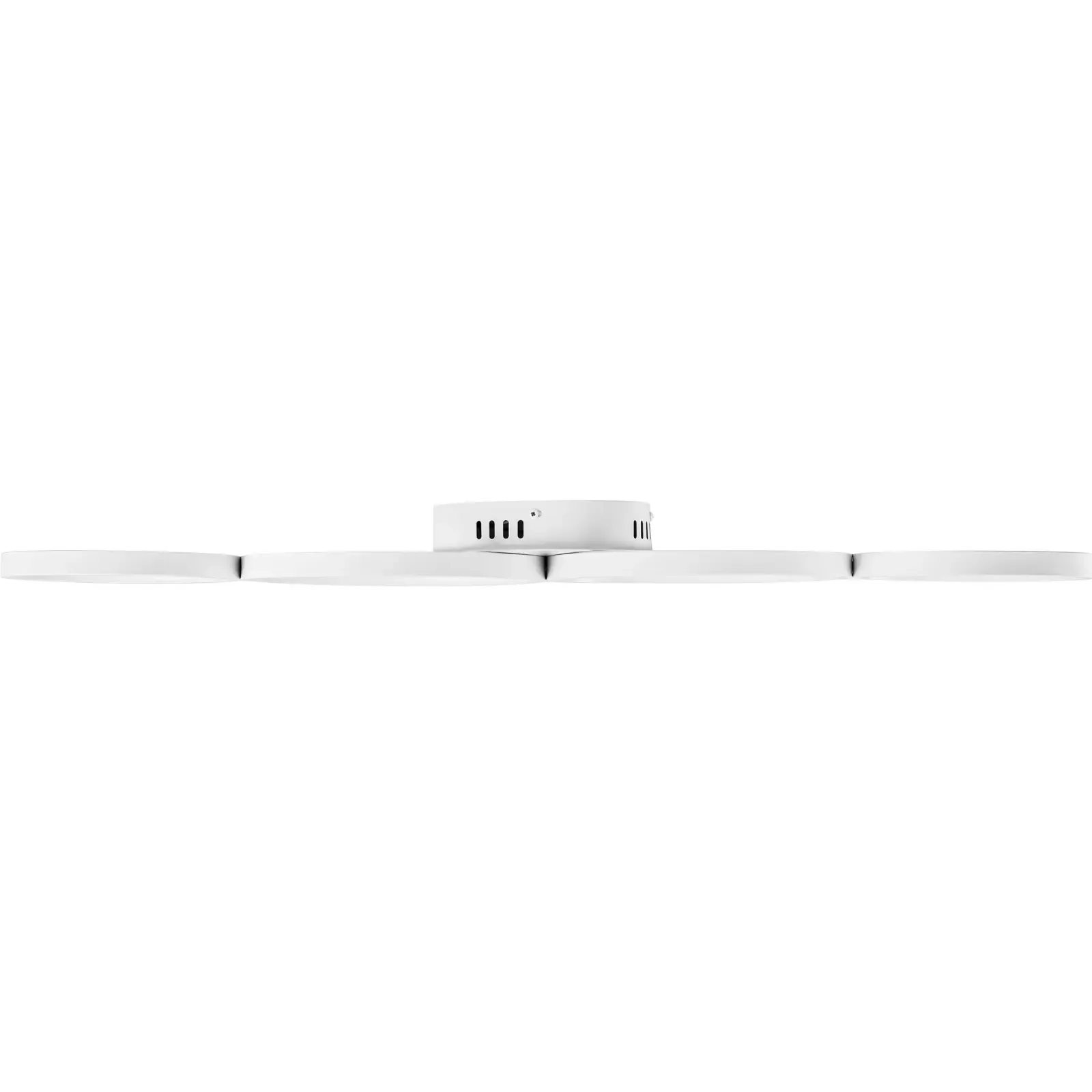 Lampă modernă de tavan cu LED și telecomandă - 4 cercuri albe 5