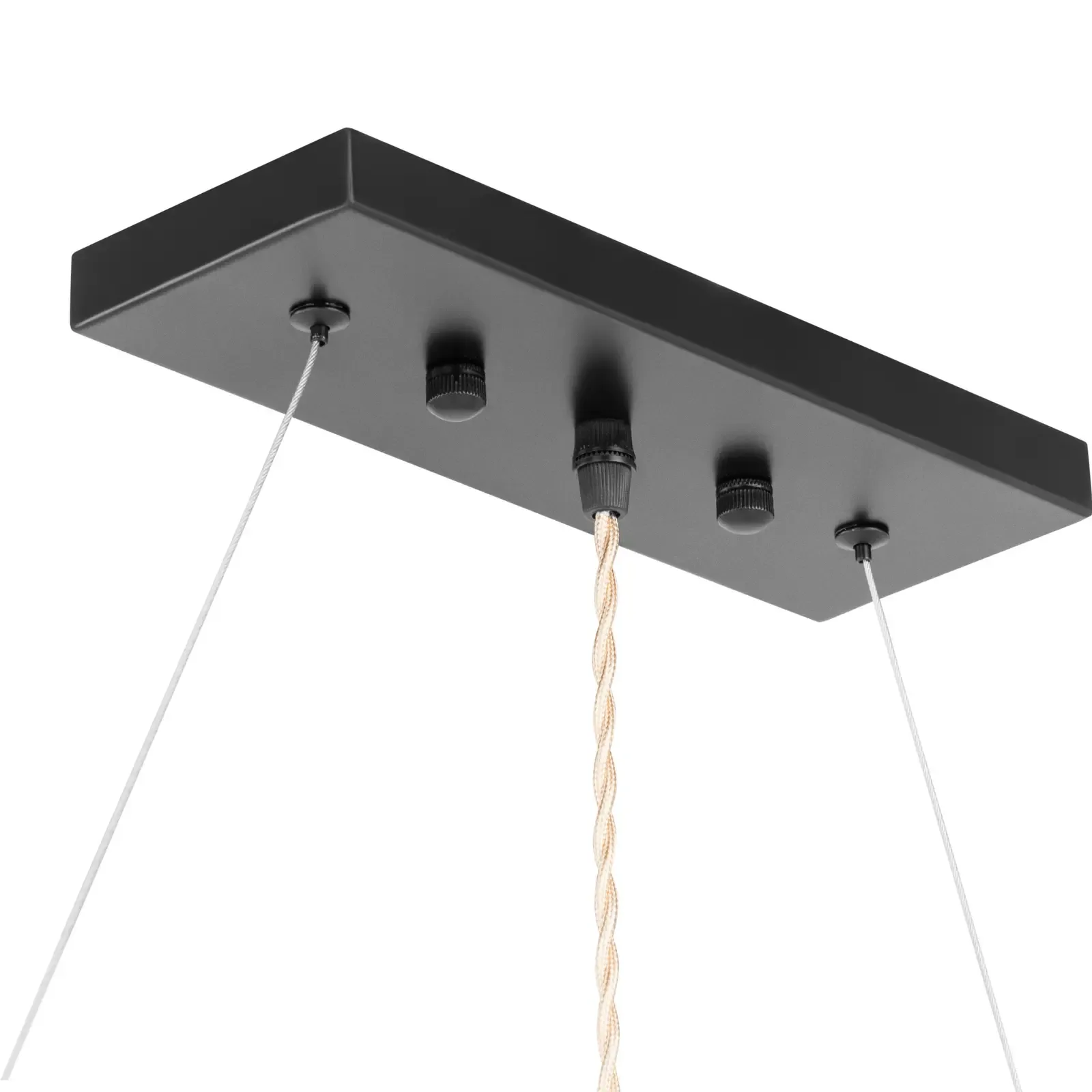 LOFT 6-light E27 pendant ceiling lamp - wooden beam 4