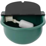 Műanyag szarvasmarha- és lóitató vízcsatlakozóval, 2,8 l, zöld – 4 db-os készlet 3