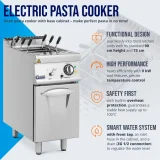 Fierbător electric de paste autonom 400 V 9 kW 4