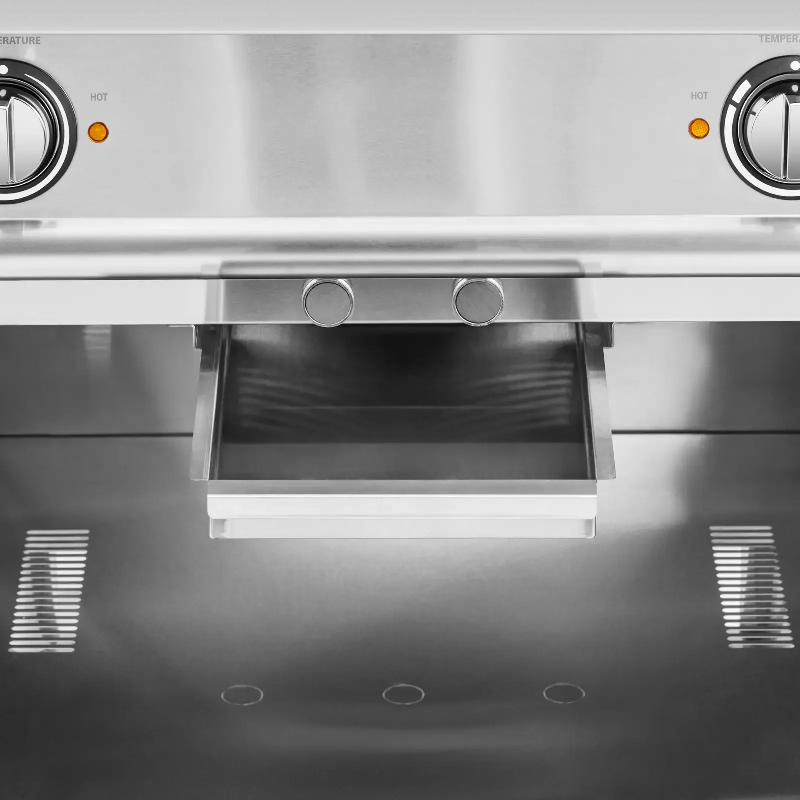 Grătar electric cu pietre, 50–300 °C, 8,1 kW, 400 V 5