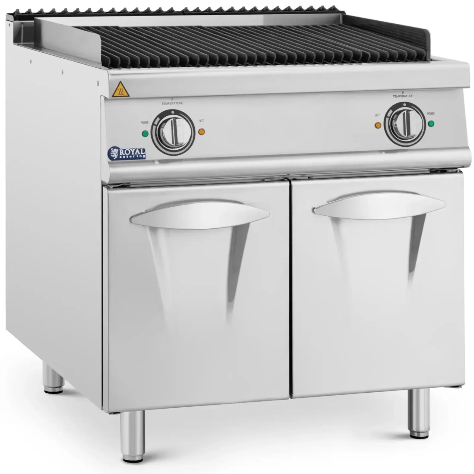 Elektromos láva grill kövekkel, 50–300 °C, 8,1 kW, 400 V Elektromos láva grill kövekkel, 50–300 °C, 8,1 kW, 400 V