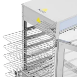 Aburitor pentru găluște, 5 rafturi, 30–110 °C, 37 L, 1250 W 4