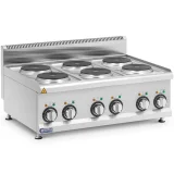 Állítható elektromos főzőlap 6 főzőzónával, 19 cm átmérőjű, 12 kW, 400 V 2