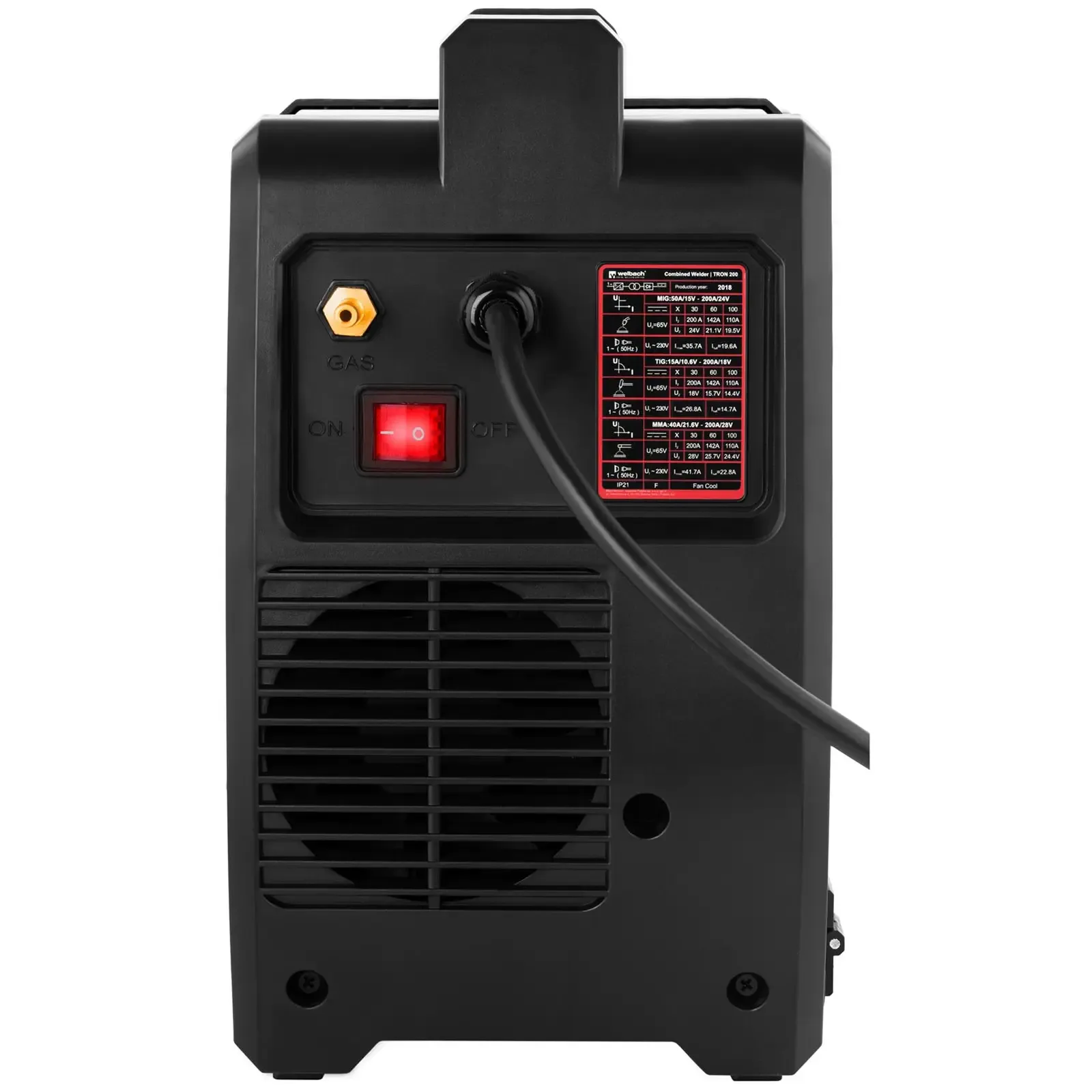 TIG MIG/MAG MMA FCAW 200A Multifunction Digital Welding Machine 6
