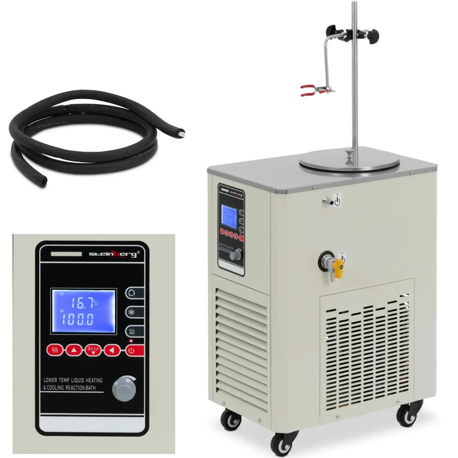 Circulator de răcire de laborator, compresor industrial, 2430 W, 20 l/min