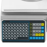 Commercial store scale with LCD label printer, 30 kg / 15 g 4
