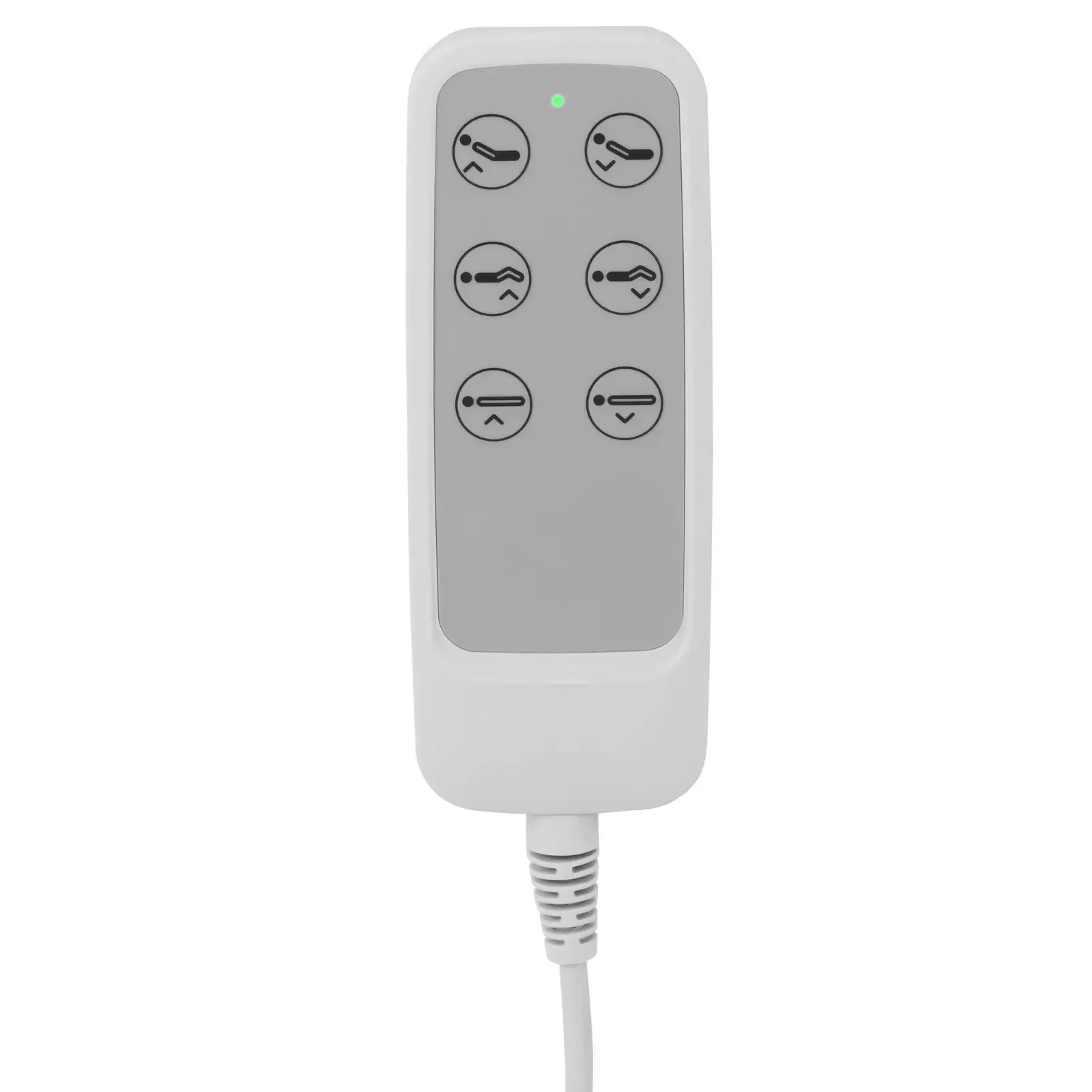 Elektrické kozmetické kreslo LATINA s masážou a hydromasážou, 3 motory, 200 W – biele 4