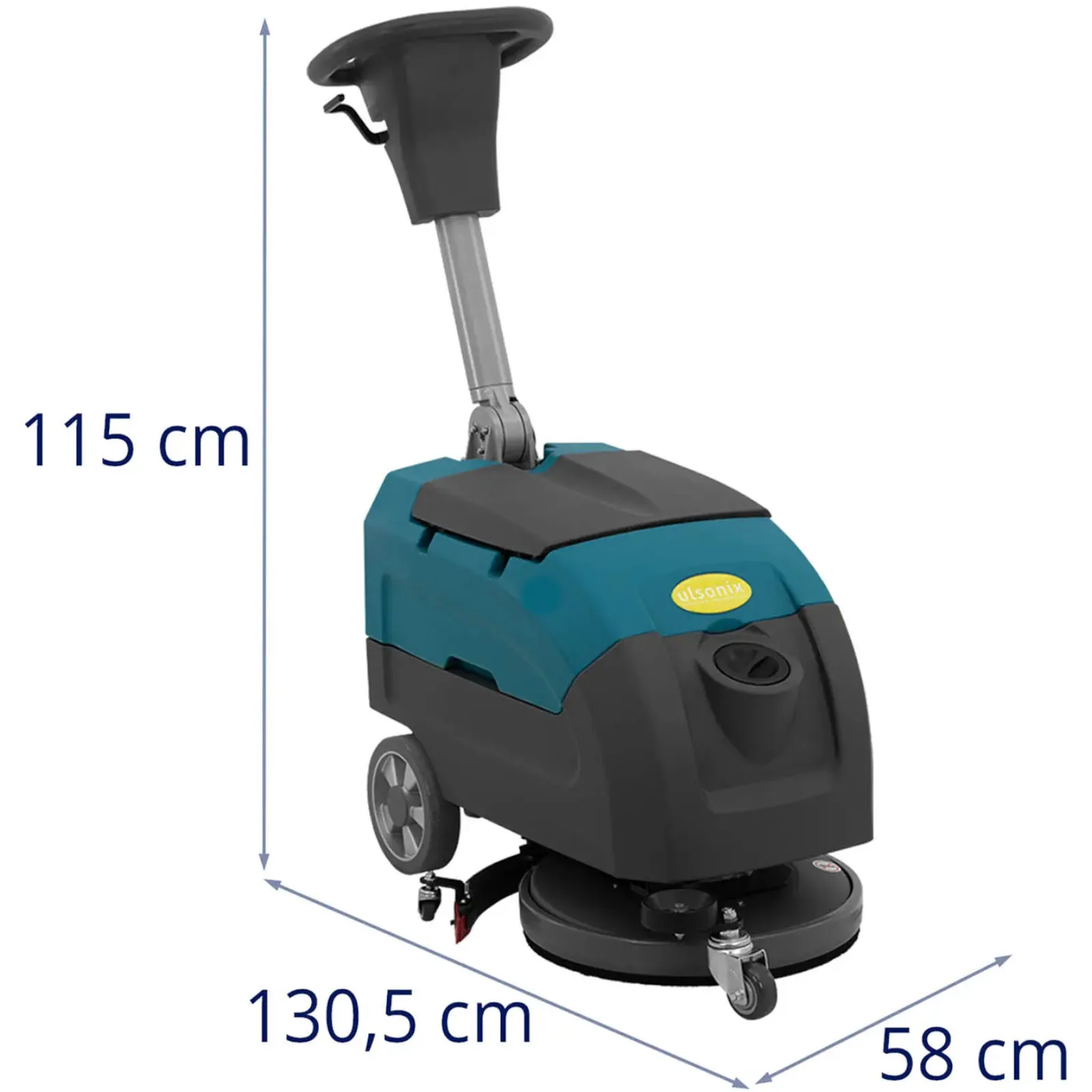 Mașină de spălat pardoseli fără fir 40 cm 25 l 160 rpm 9