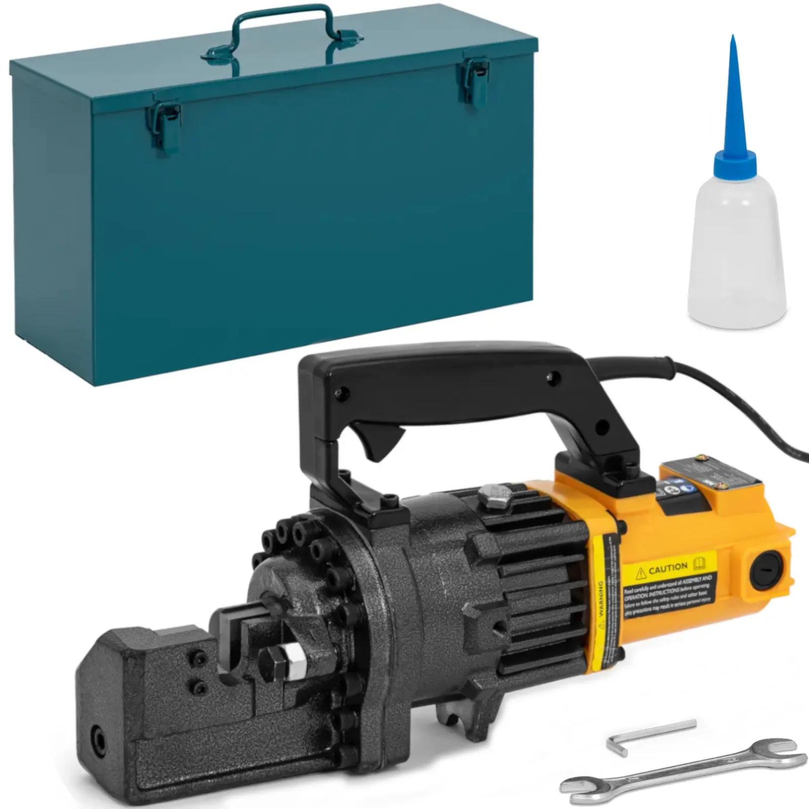 Elektrohidraulikus rúdvágó giljotin 4–20 mm 300 bar 1200 W