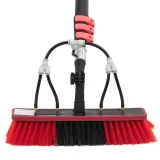 Perie telescopică pentru curățarea geamurilor cu racord pentru apă, lățime 35 cm, 165–540 cm 3