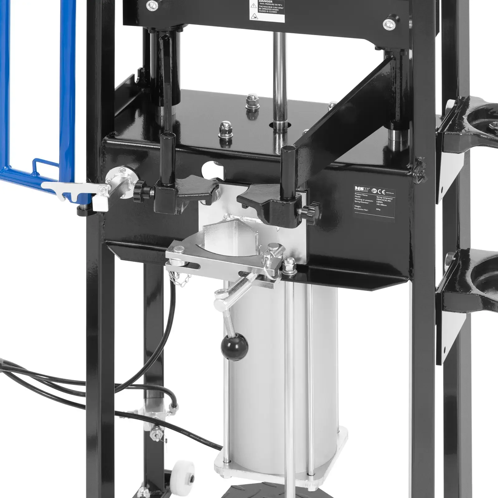 Ściągacz pneumatyczny do sprężyn 410 mm śr. 105-180 mm 1 t 8 bar 3