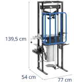 Compresor pneumatic pentru arcuri, 410 mm, diametru 105–180 mm, 1 tonă, 8 bari 9