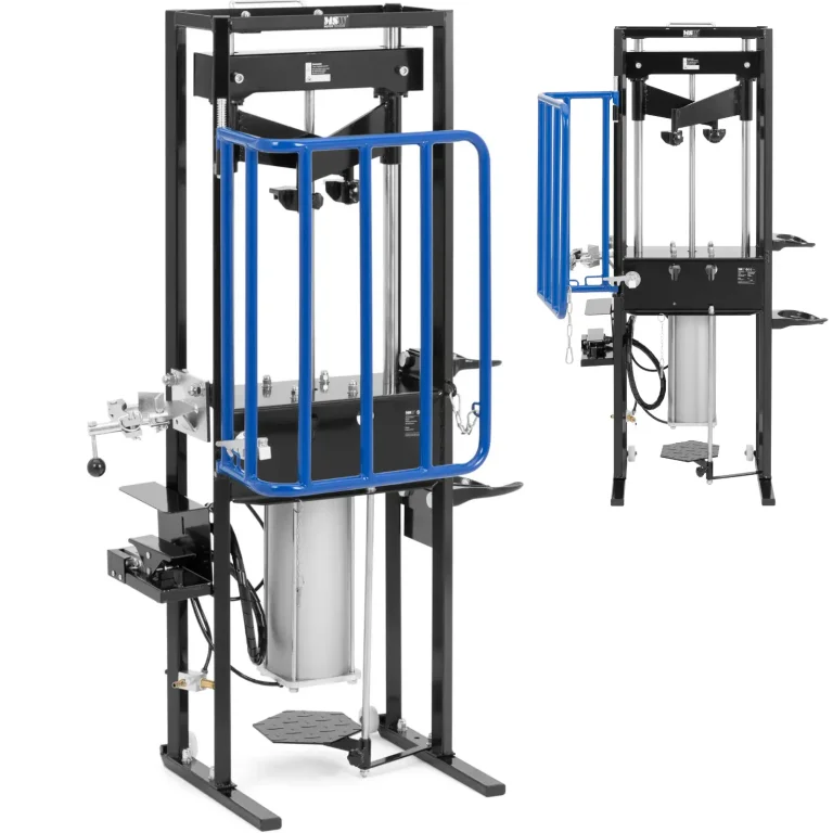 Pneumatikus rugókompresszor, 410 mm, 105–180 mm átmérő, 1 tonna, 8 bar