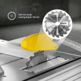 Stolna kružna pila za drvo, promjer 200 mm, 400 V, 1100 W 4