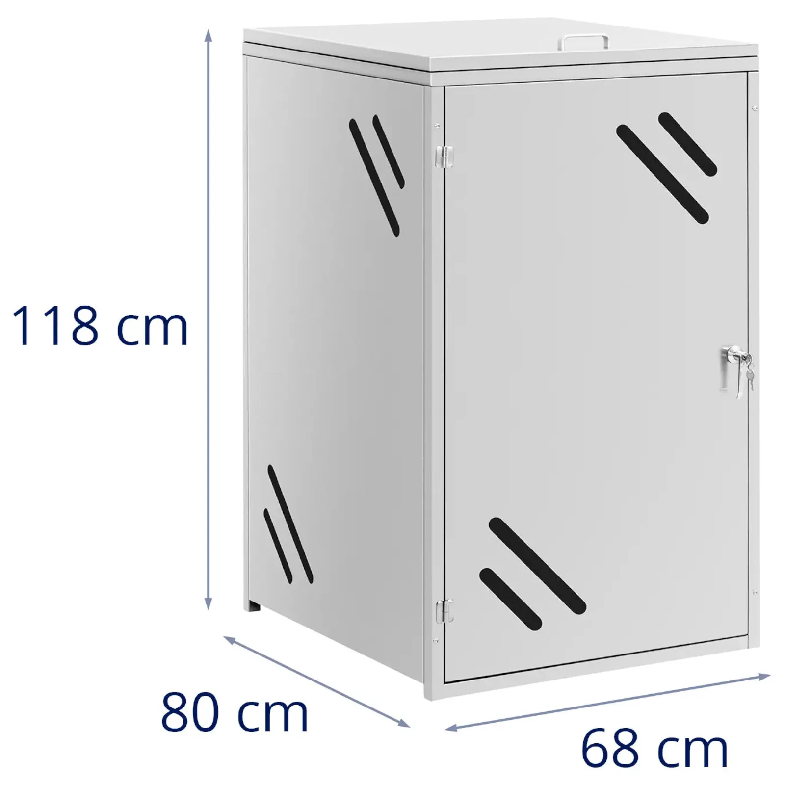 Navlaka za kantu za smeće od 240 litara s ventilacijskim otvorima 6