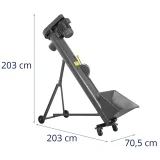 Transportor cu șurub pentru materiale vrac 1,4 m 1000 kg/h 8