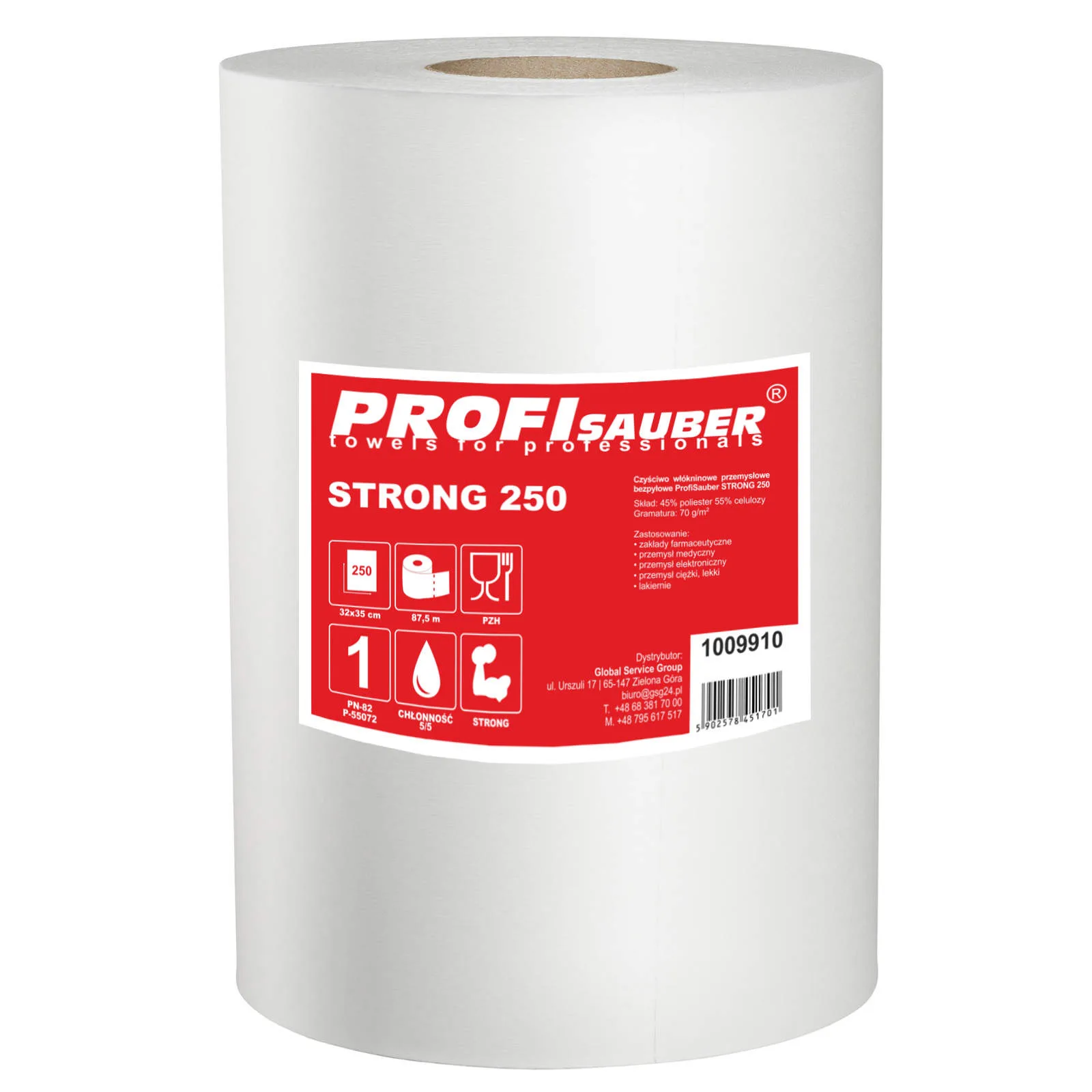 ProfiSauber STRONG 250 nagy teherbírású ipari nem szőtt tisztító kendő