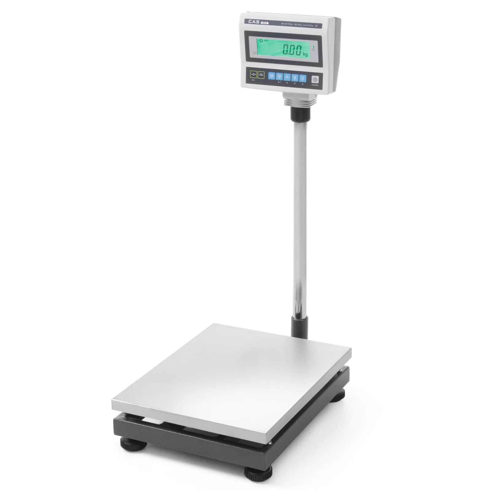 CAS raktári platformmérleg, hitelesített 150 kg / 20 g - CAS 580332