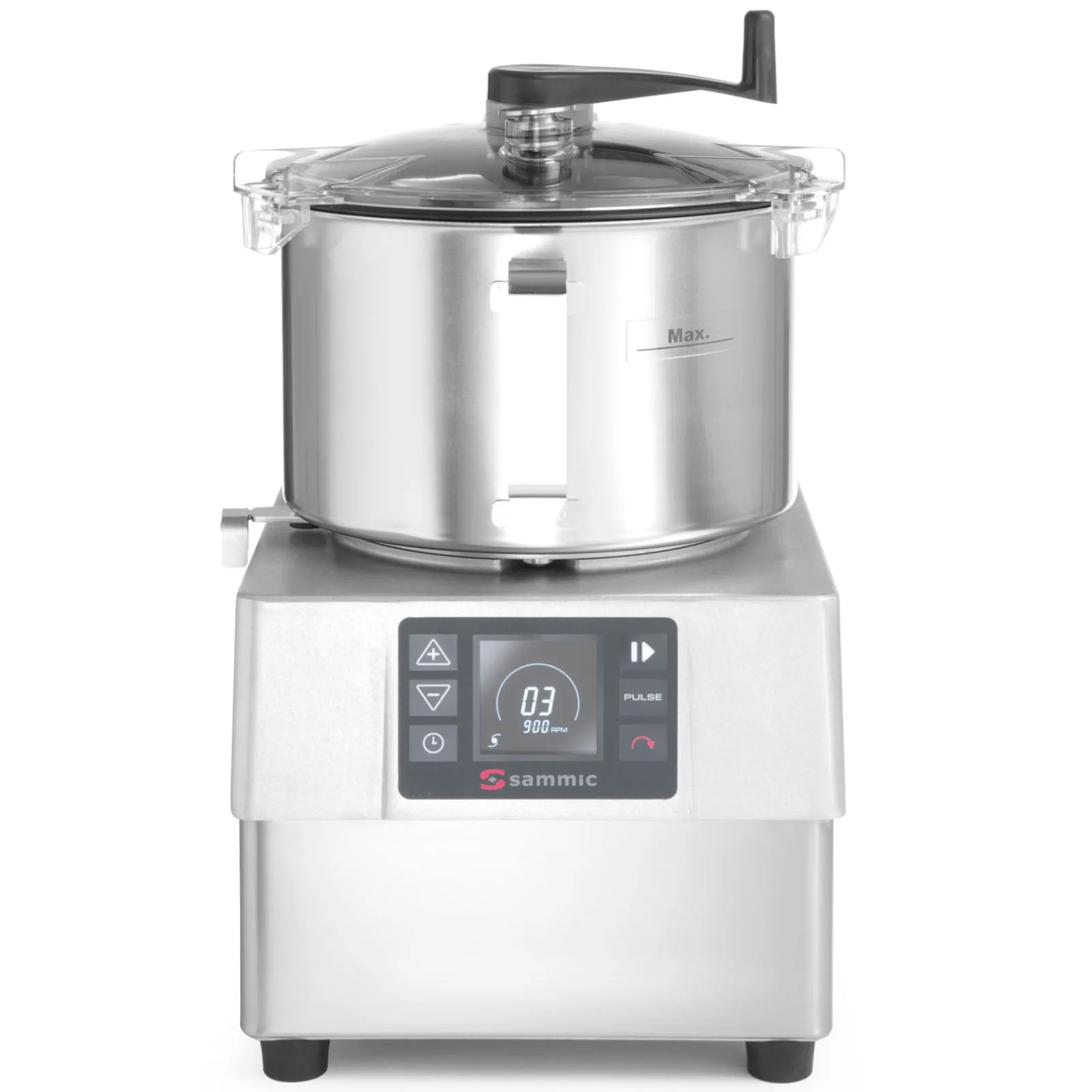 KE-5V Emulgeáló vágógép aprításhoz, daráláshoz és őrléshez 5,5 l 3000 fordulat/perc 1500 W - Sammic 1050834