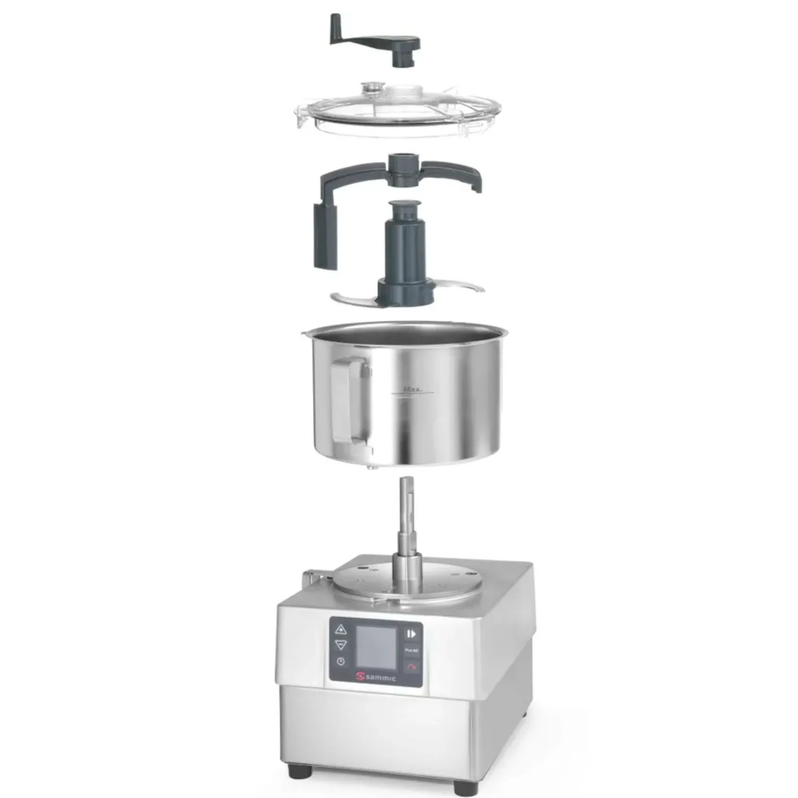 KE-5V emulgator-sečionica za sjeckanje, mljevenje i usitnjavanje 5,5 l 3000 o/min 1500 W - Sammic 1050834 5